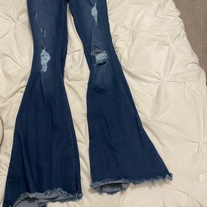 Bell bottom jeans